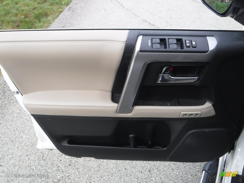 2018 4Runner Limited 4x4 - Blizzard White Pearl / Sand Beige photo #20