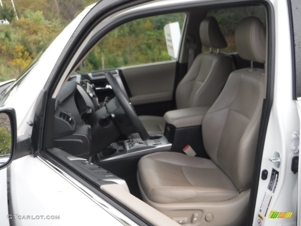 2018 4Runner Limited 4x4 - Blizzard White Pearl / Sand Beige photo #23
