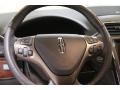 2015 Lincoln MKX Charcoal Black Interior Steering Wheel Photo