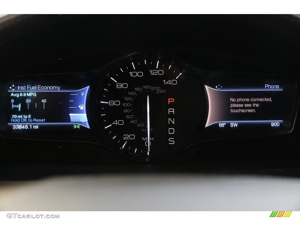 2015 Lincoln MKX AWD Gauges Photo #143056769