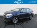 2017 Obsidian Blue Pearl Honda CR-V LX AWD  photo #1