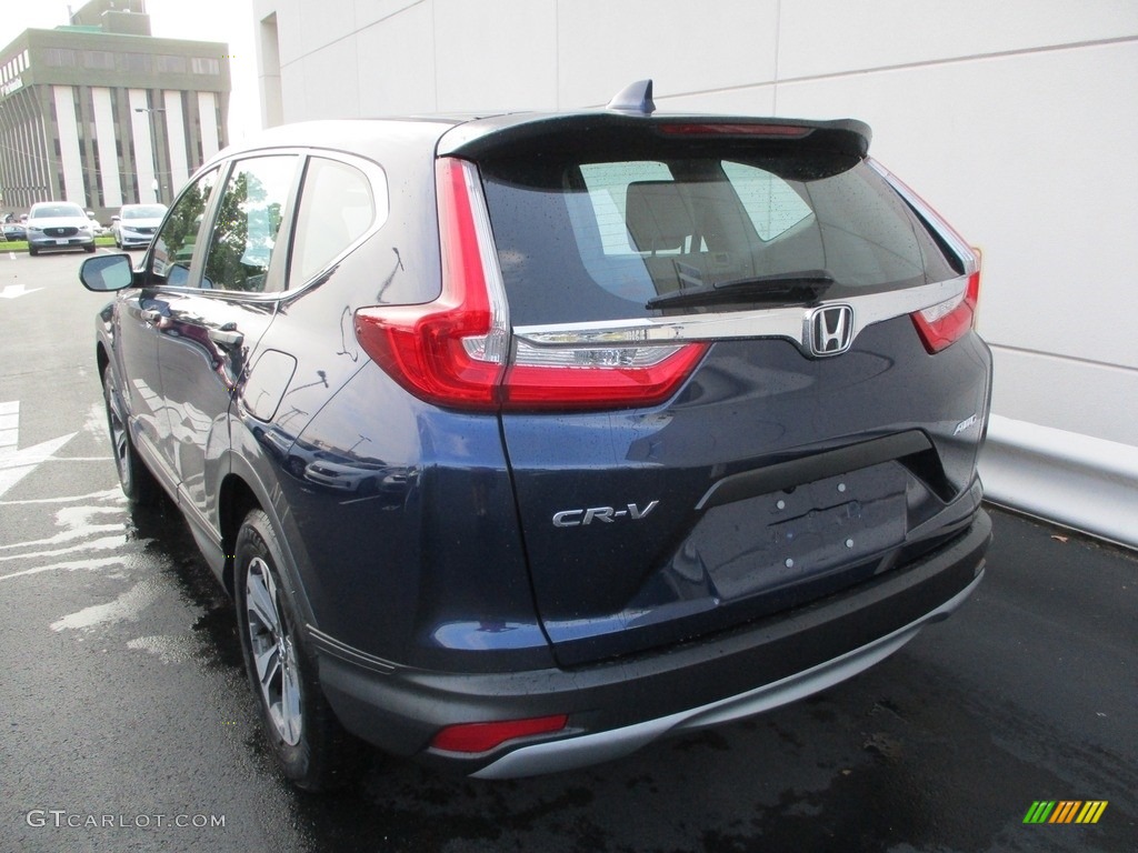 2017 CR-V LX AWD - Obsidian Blue Pearl / Gray photo #3