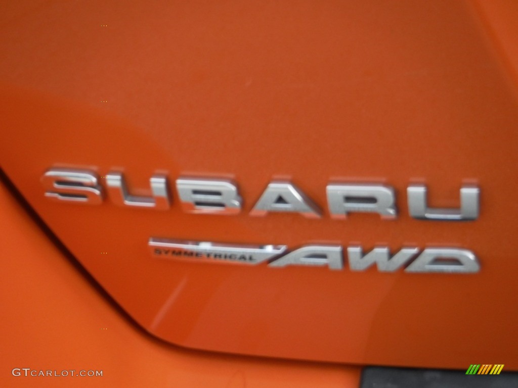 2014 XV Crosstrek 2.0i Premium - Tangerine Orange Pearl / Black photo #3