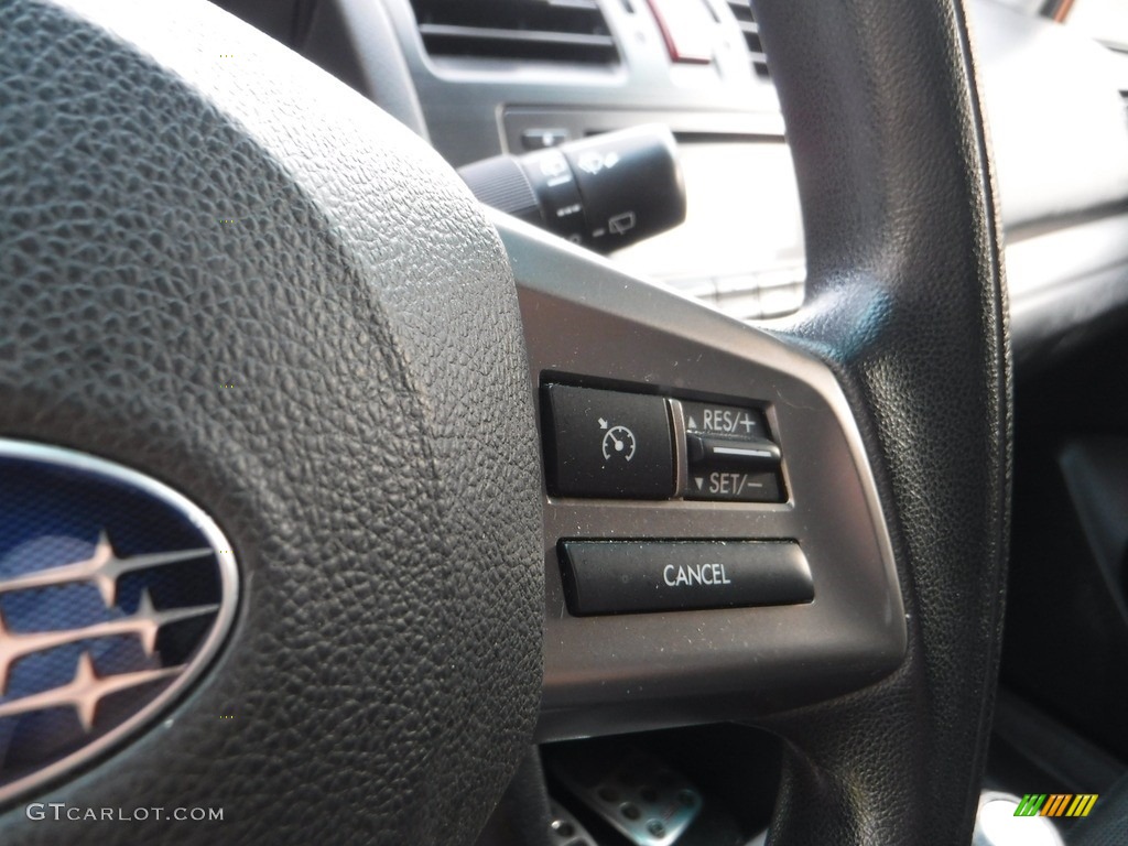 2014 XV Crosstrek 2.0i Premium - Tangerine Orange Pearl / Black photo #7