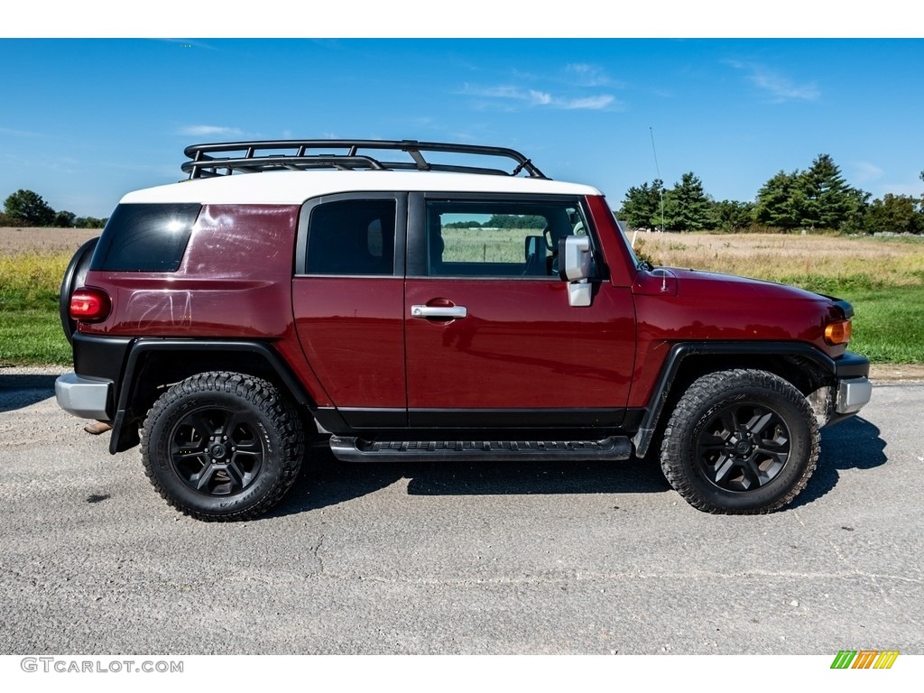 Brick Red 2008 Toyota FJ Cruiser Standard FJ Cruiser Model Exterior Photo #143057345