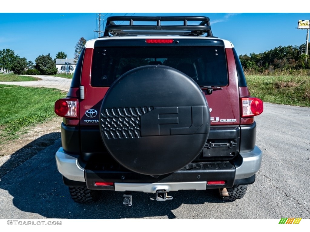 2008 FJ Cruiser  - Brick Red / Dark Charcoal photo #5