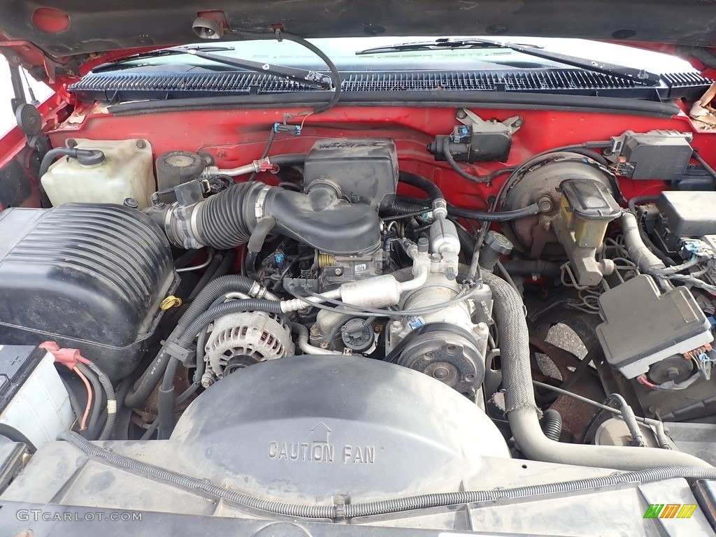 1997 GMC Sierra 1500 SL Extended Cab Engine Photos