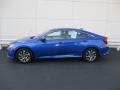 Aegean Blue Metallic 2018 Honda Civic EX Sedan Exterior