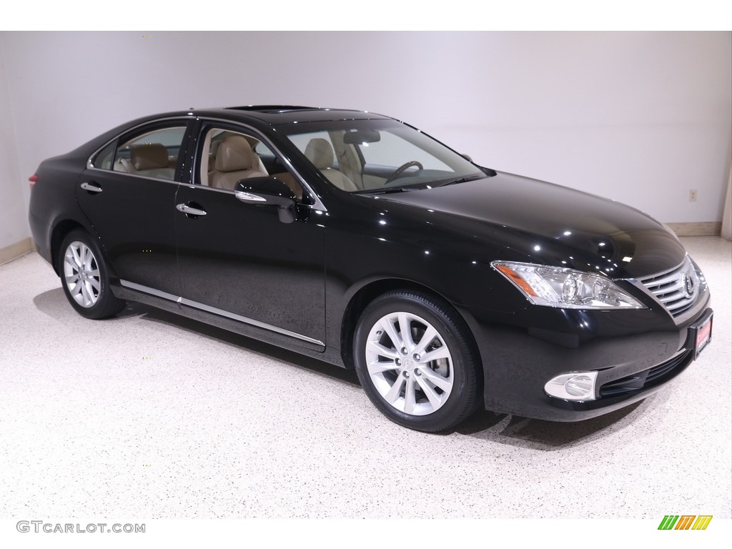 2011 ES 350 - Obsidian Black / Parchment photo #1