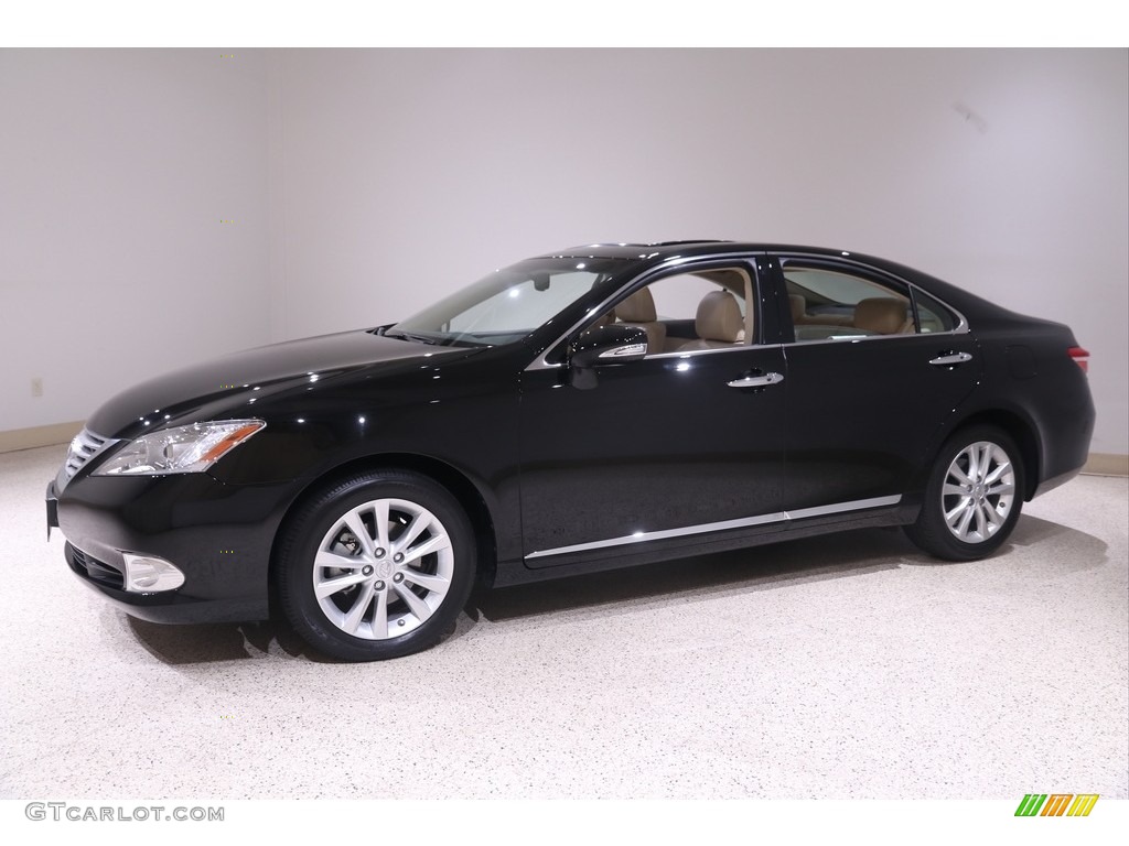 2011 ES 350 - Obsidian Black / Parchment photo #3