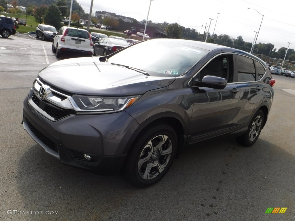 2019 CR-V EX AWD - Gunmetal Metallic / Black photo #6