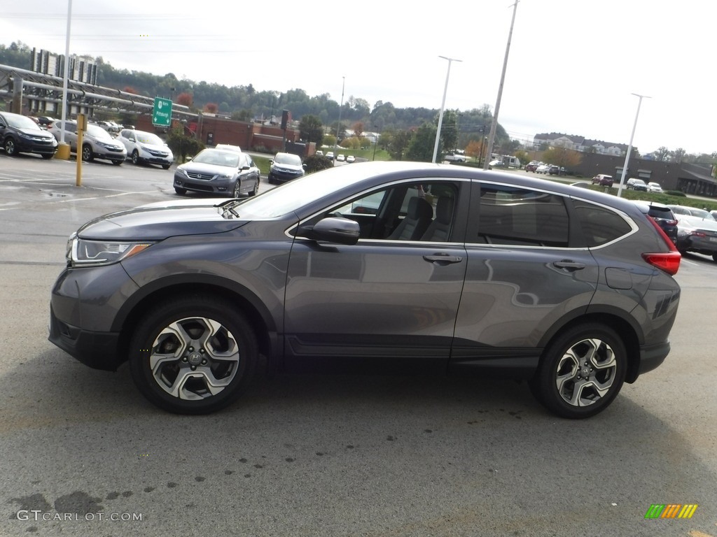 2019 CR-V EX AWD - Gunmetal Metallic / Black photo #8