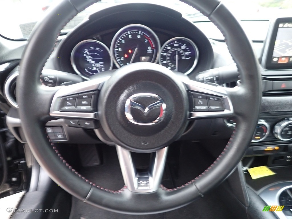 2016 MX-5 Miata Grand Touring Roadster - Jet Black Mica / Black photo #18