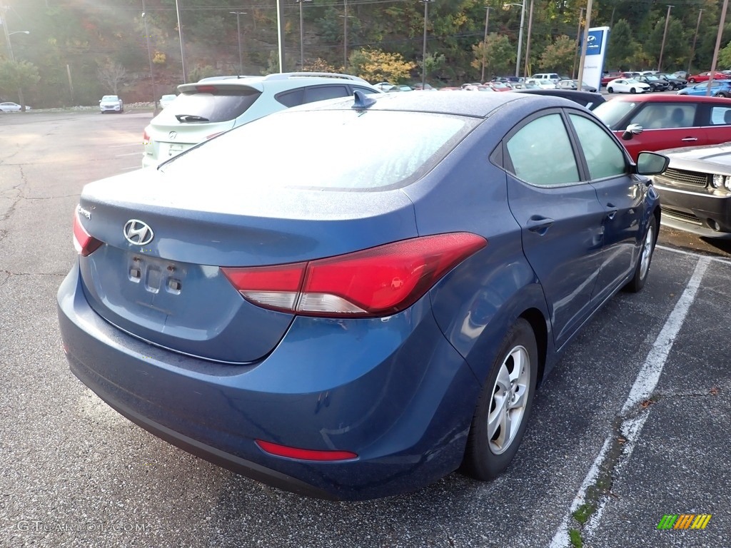 2015 Elantra SE Sedan - Windy Sea Blue / Beige photo #4