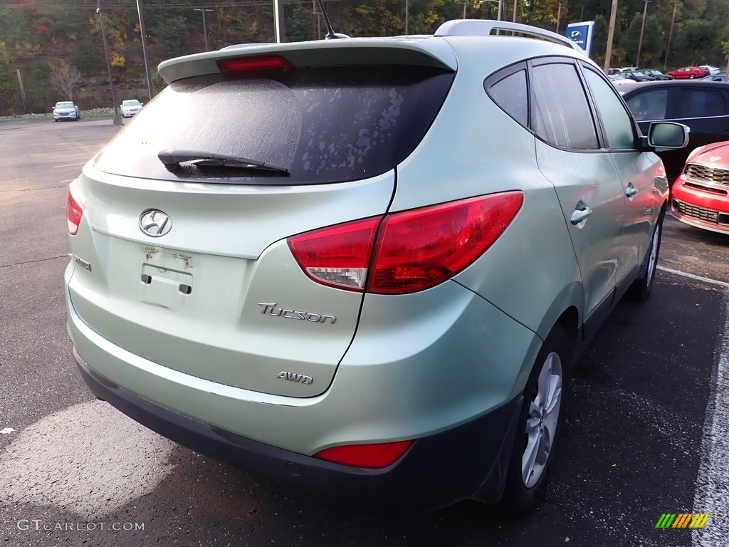 2013 Tucson GLS AWD - Kiwi Green / Taupe photo #4