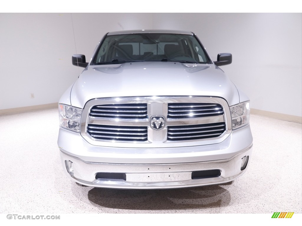 Bright Silver Metallic 2015 Ram 1500 Big Horn Crew Cab 4x4 Exterior Photo #143060135