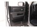 Black/Diesel Gray 2015 Ram 1500 Big Horn Crew Cab 4x4 Door Panel