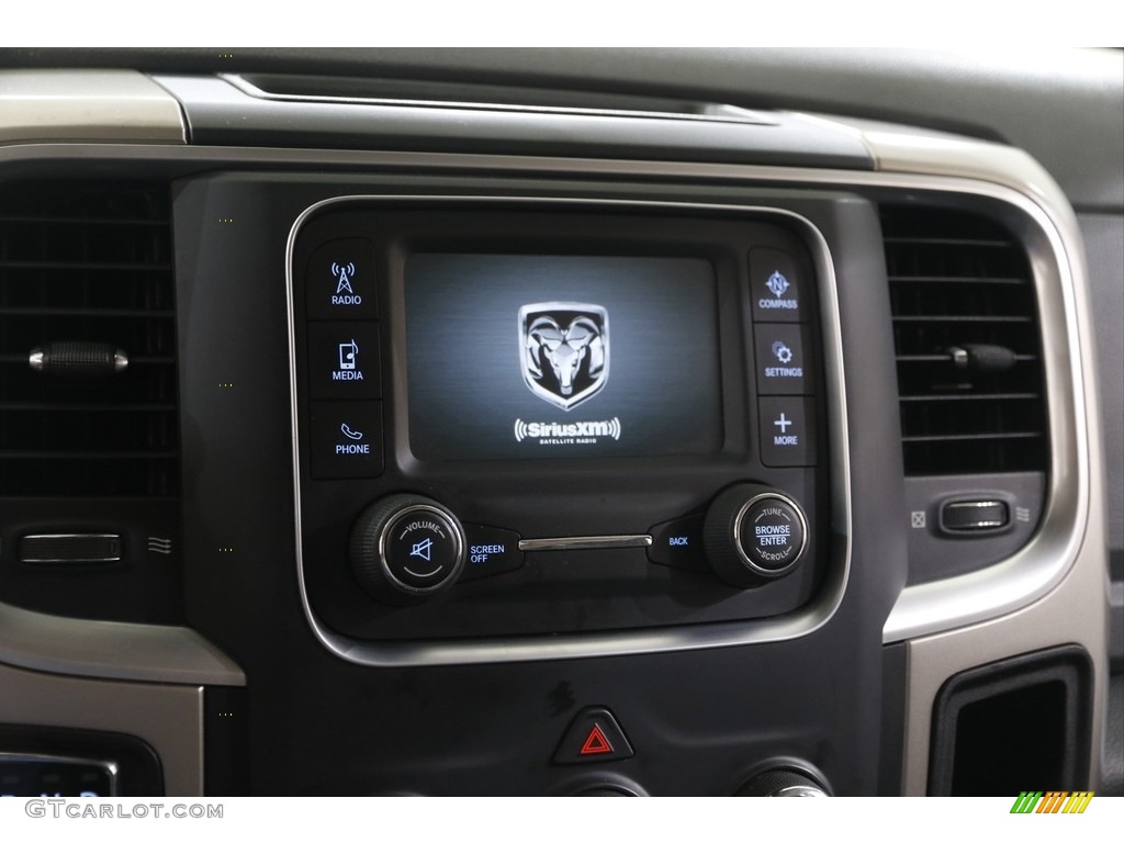 2015 1500 Big Horn Crew Cab 4x4 - Bright Silver Metallic / Black/Diesel Gray photo #10