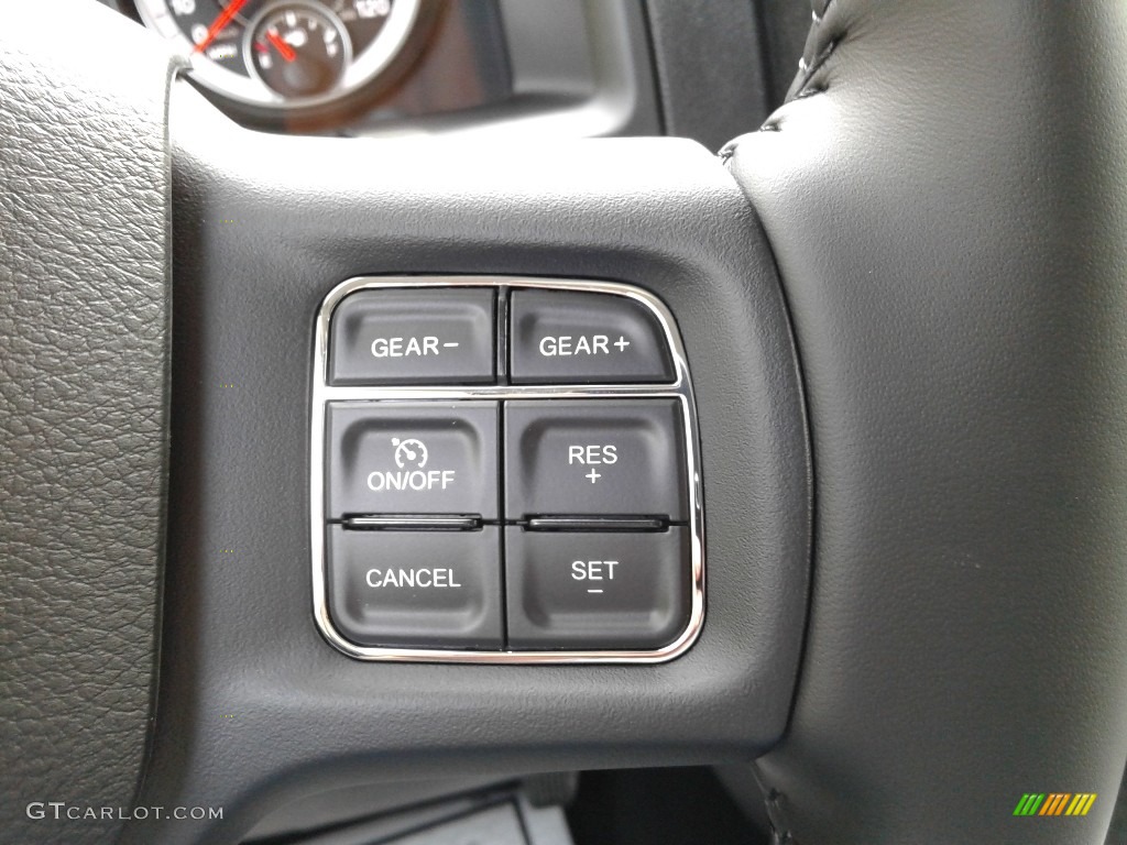 2021 Ram 1500 Classic Crew Cab Diesel Gray/Black Steering Wheel Photo #143060546