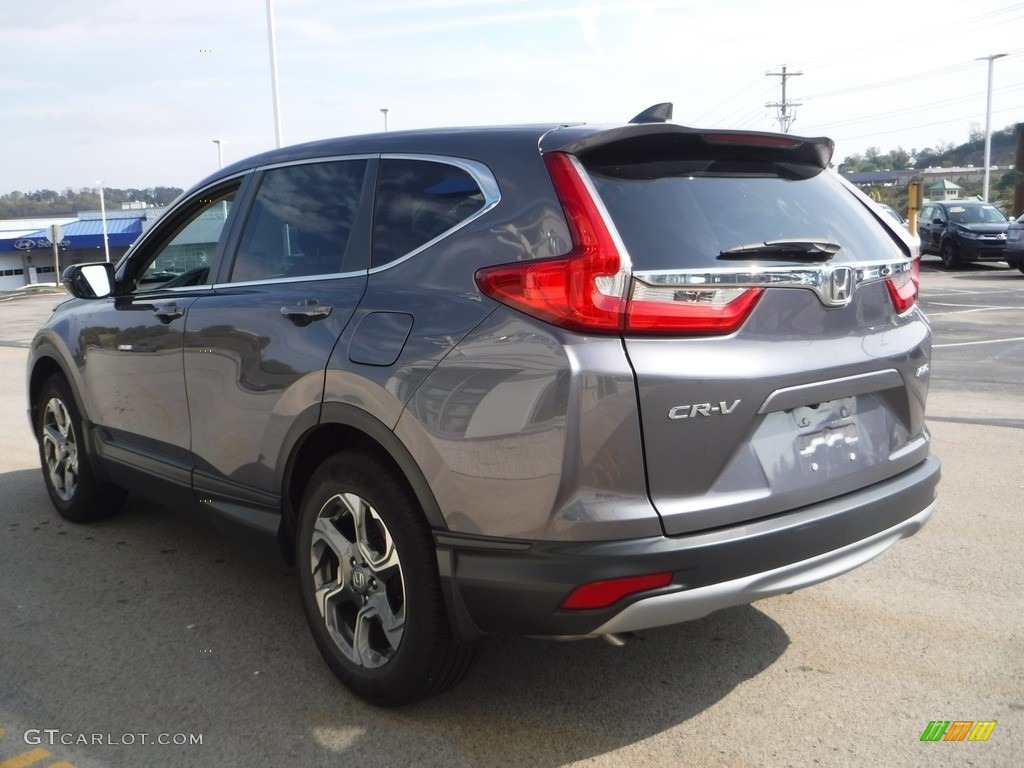 2018 CR-V EX AWD - Gunmetal Metallic / Black photo #8