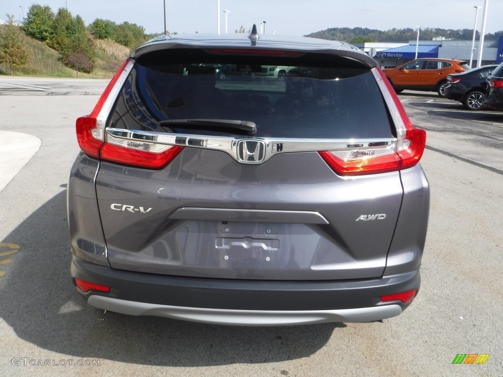 2018 CR-V EX AWD - Gunmetal Metallic / Black photo #9