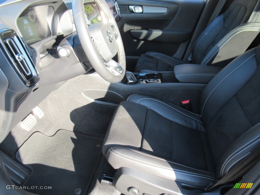 2021 XC40 T4 R-Design - Crystal White Metallic / Charcoal photo #10