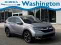 2018 Lunar Silver Metallic Honda CR-V Touring AWD  photo #1