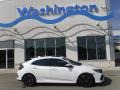 2018 White Orchid Pearl Honda Civic EX Hatchback  photo #2