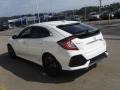 2018 White Orchid Pearl Honda Civic EX Hatchback  photo #8