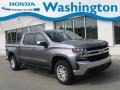 2021 Satin Steel Metallic Chevrolet Silverado 1500 LT Crew Cab 4x4  photo #1