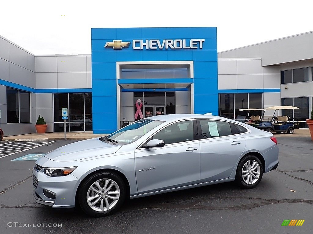 2018 Malibu LT - Arctic Blue Metallic / Jet Black photo #1