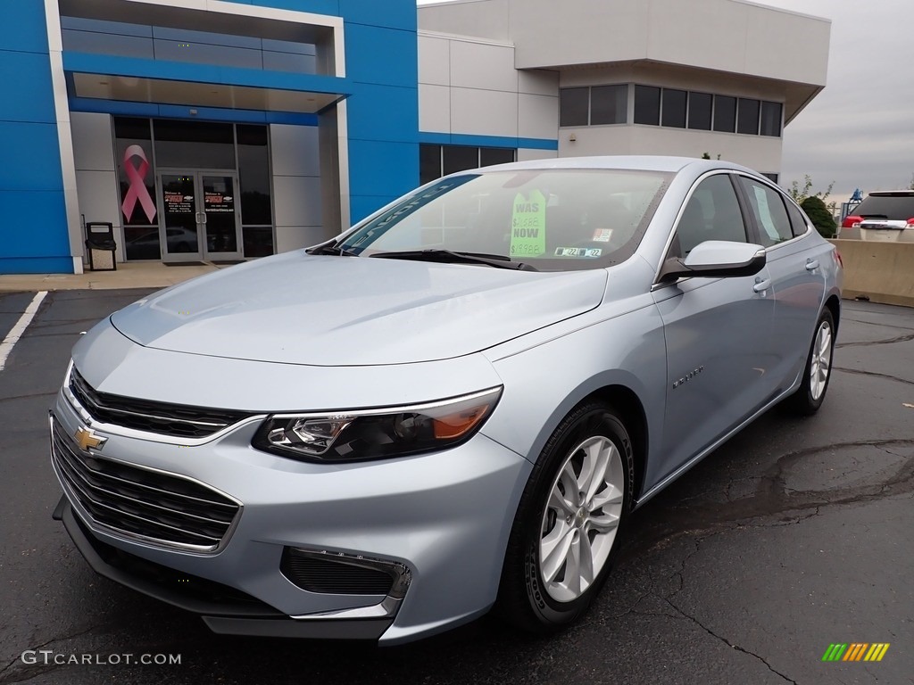 2018 Malibu LT - Arctic Blue Metallic / Jet Black photo #2