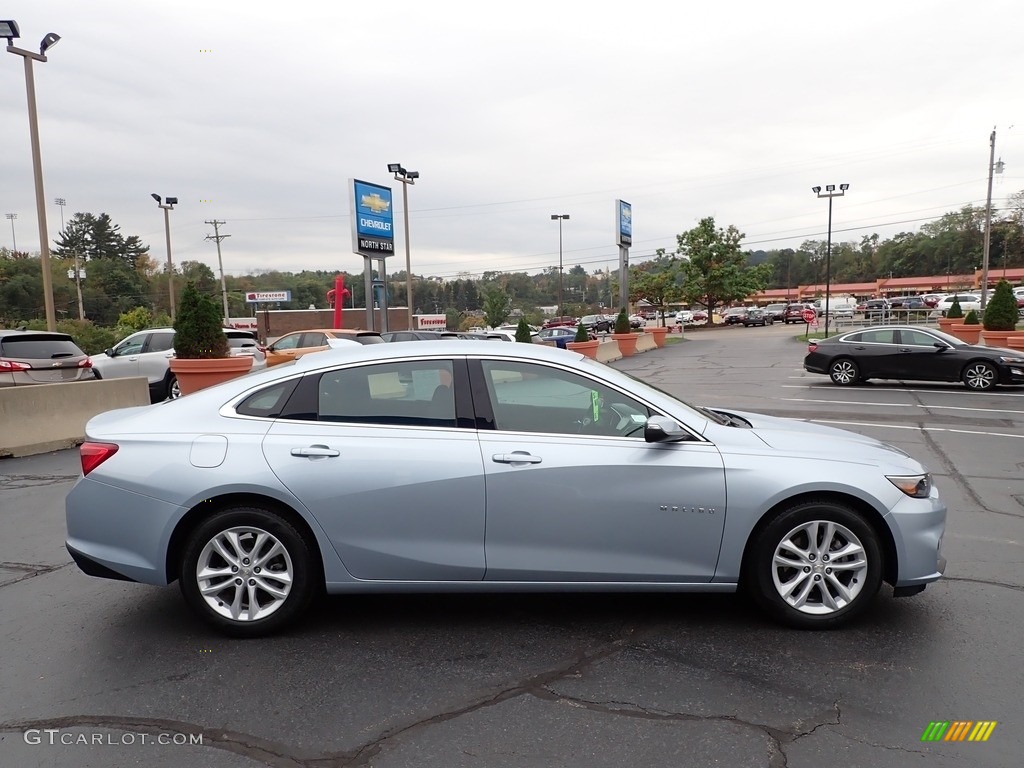2018 Malibu LT - Arctic Blue Metallic / Jet Black photo #10
