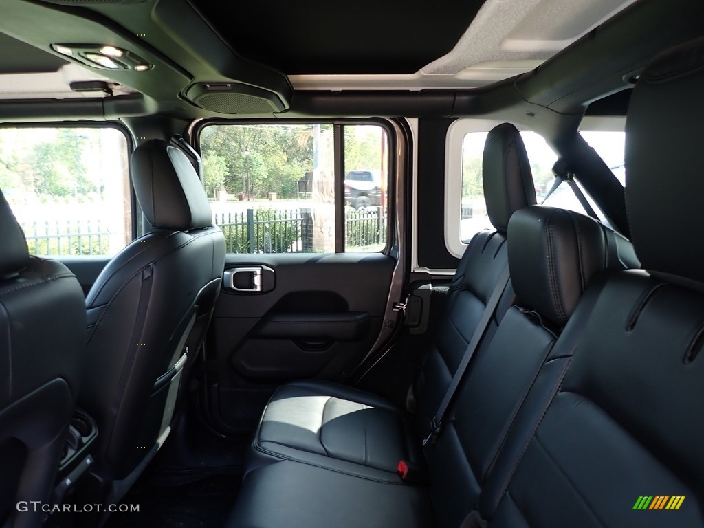 Black Interior 2020 Jeep Wrangler Unlimited Altitude 4x4 Photo #143062598