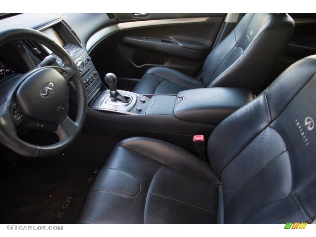 2011 G 25 Journey Sedan - Liquid Platinum / Graphite photo #3
