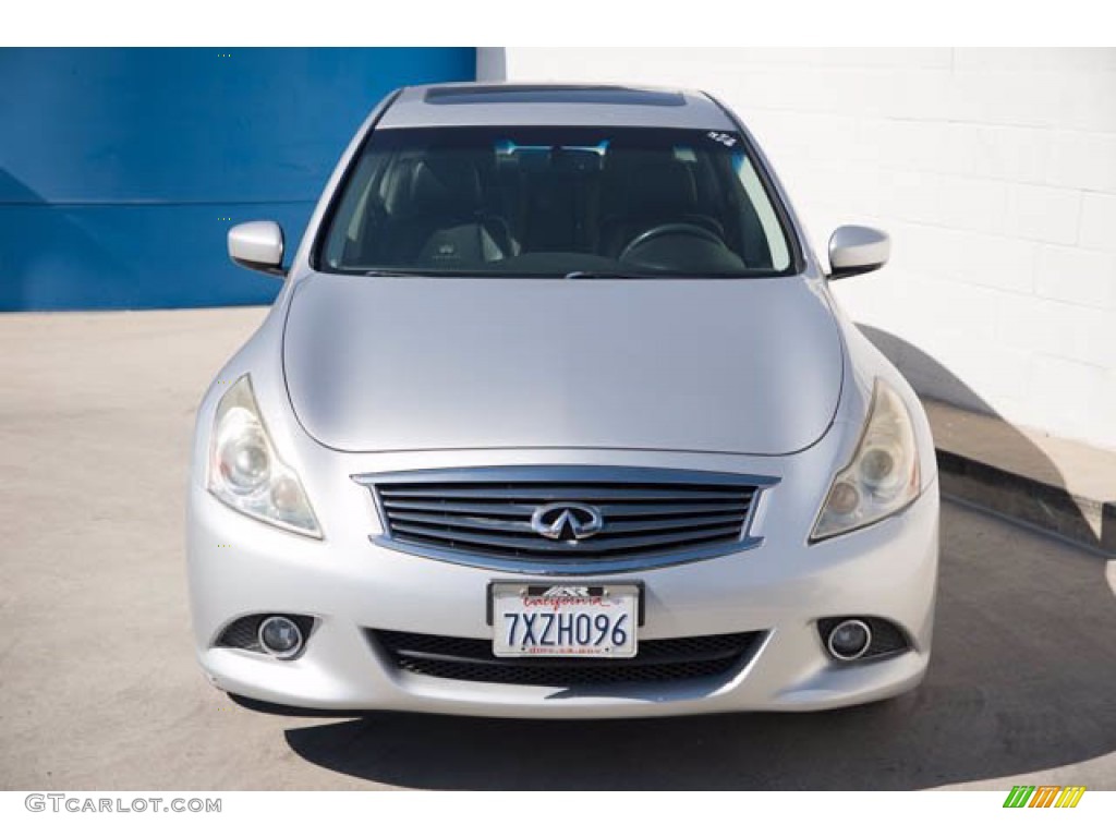 2011 G 25 Journey Sedan - Liquid Platinum / Graphite photo #7
