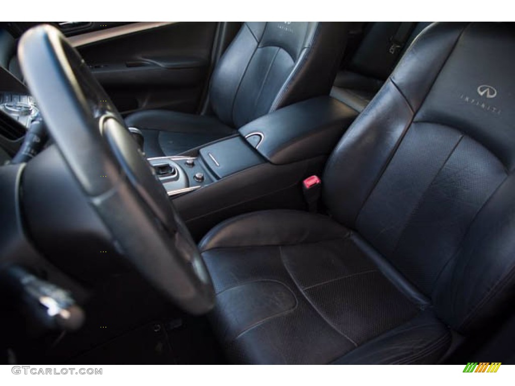 2011 G 25 Journey Sedan - Liquid Platinum / Graphite photo #14