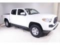 2021 Super White Toyota Tacoma SR5 Double Cab 4x4  photo #1