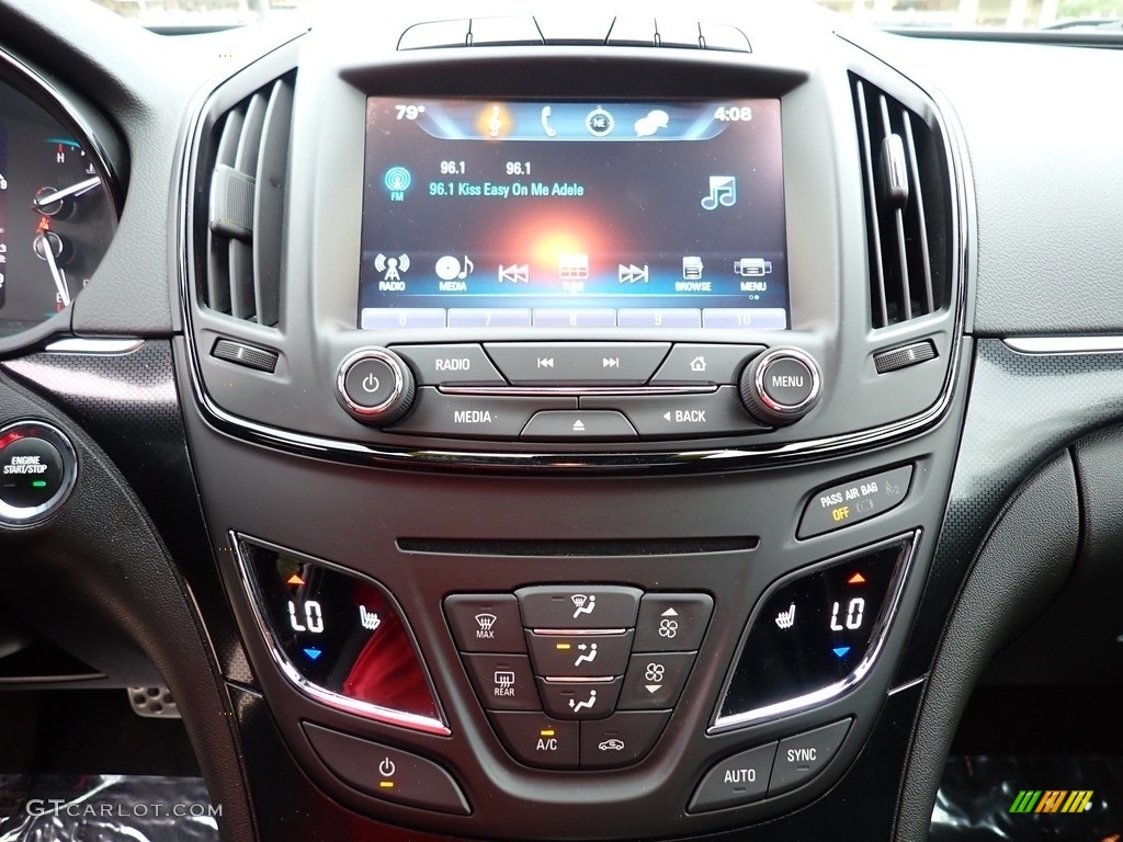 2016 Buick Regal GS Group AWD Controls Photos