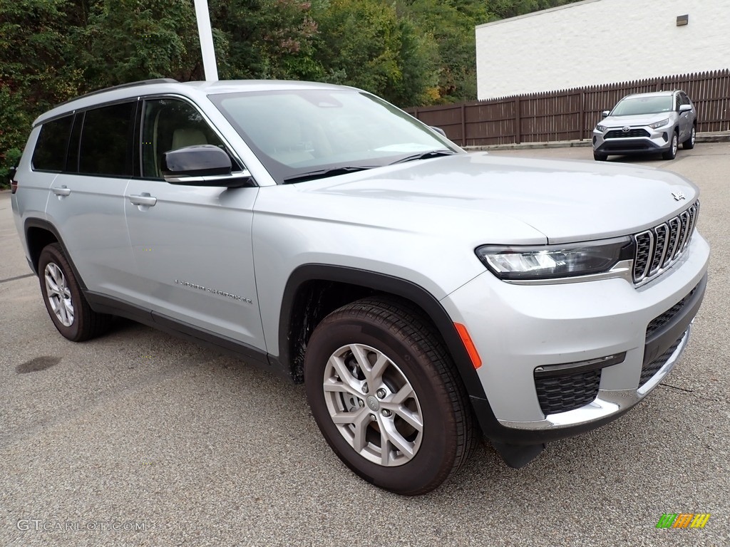 Silver Zynith 2021 Jeep Grand Cherokee L Limited 4x4 Exterior Photo #143065120