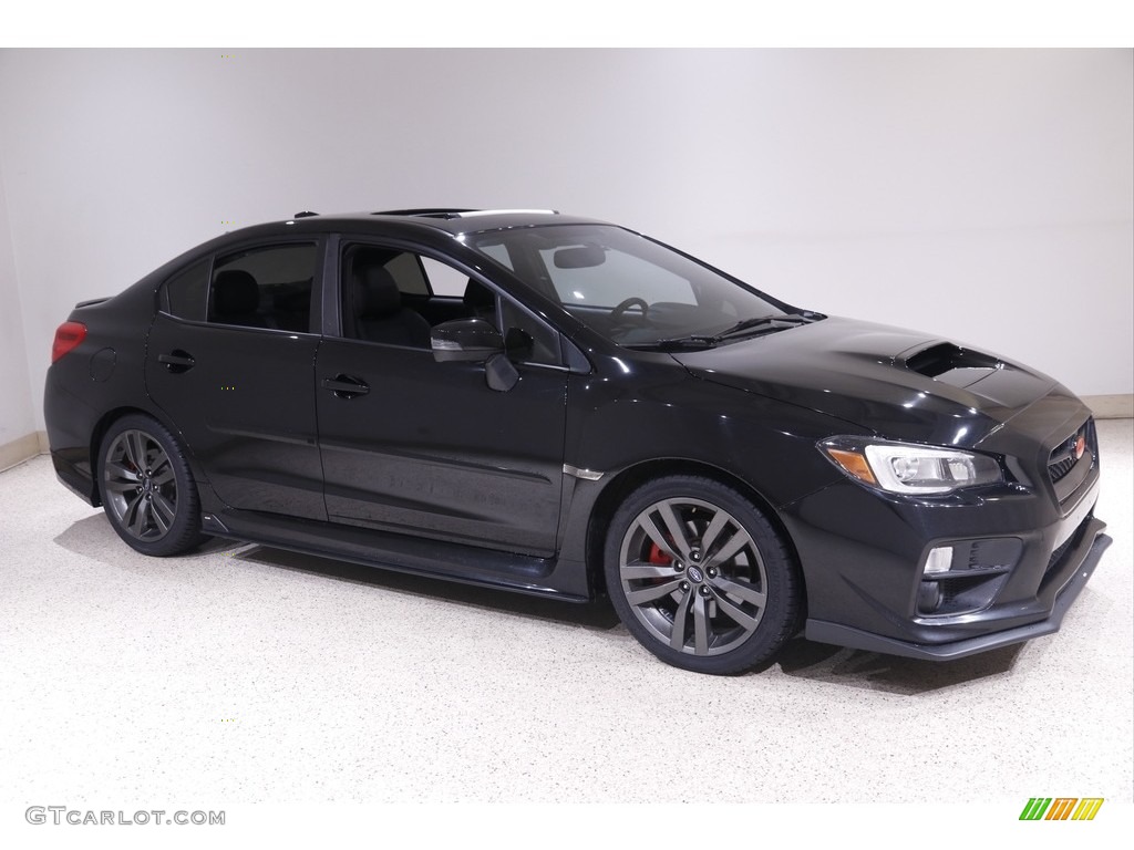Crystal Black Silica 2016 Subaru WRX Limited Exterior Photo #143066089