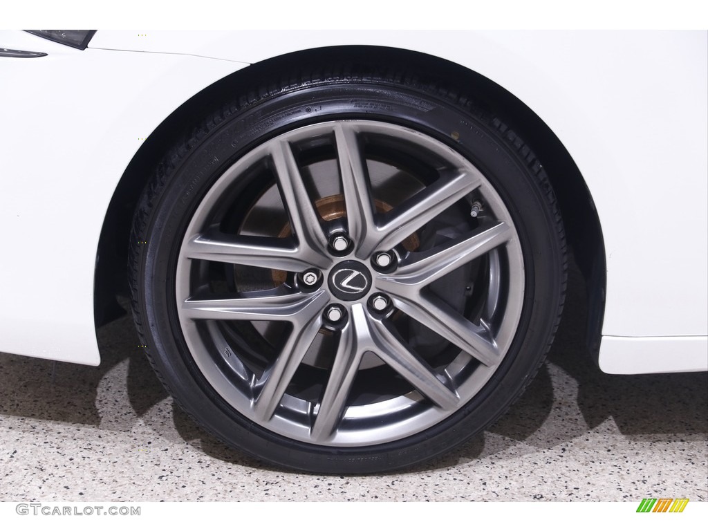 2017 IS 300 AWD F Sport - Ultra White / Rioja Red photo #21