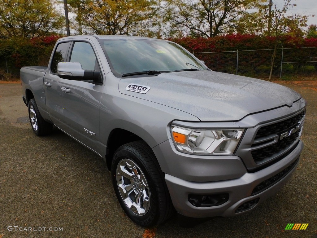Billet Silver Metallic 2022 Ram 1500 Big Horn Quad Cab 4x4 Exterior Photo #143066398