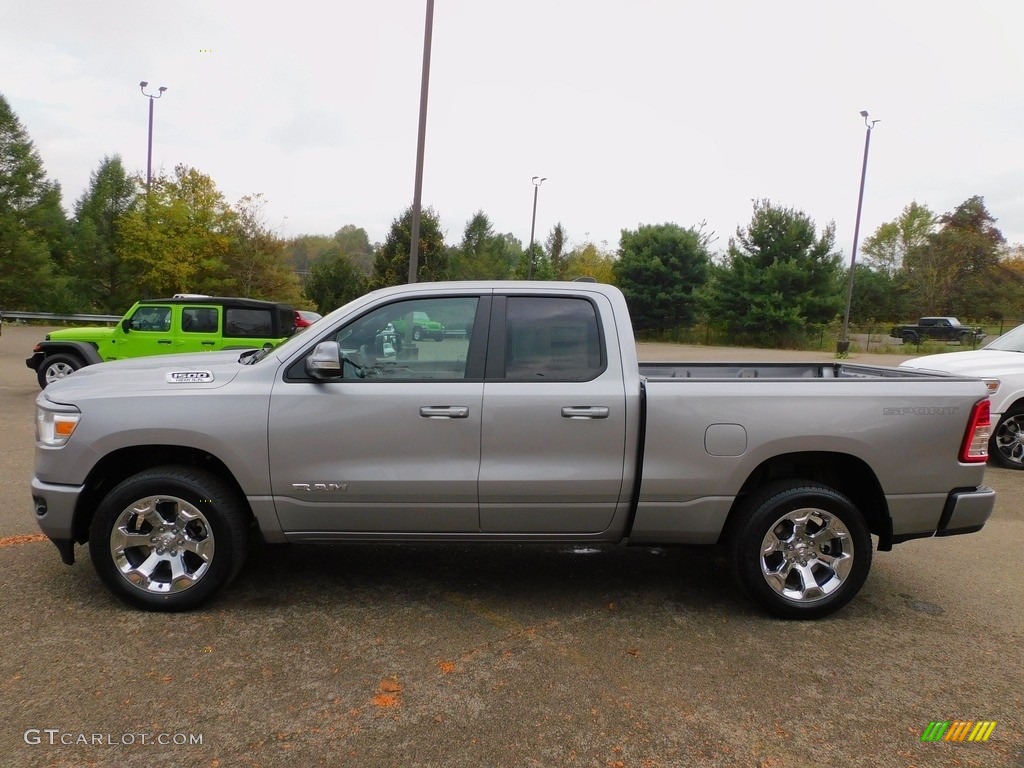 Billet Silver Metallic 2022 Ram 1500 Big Horn Quad Cab 4x4 Exterior Photo #143066545