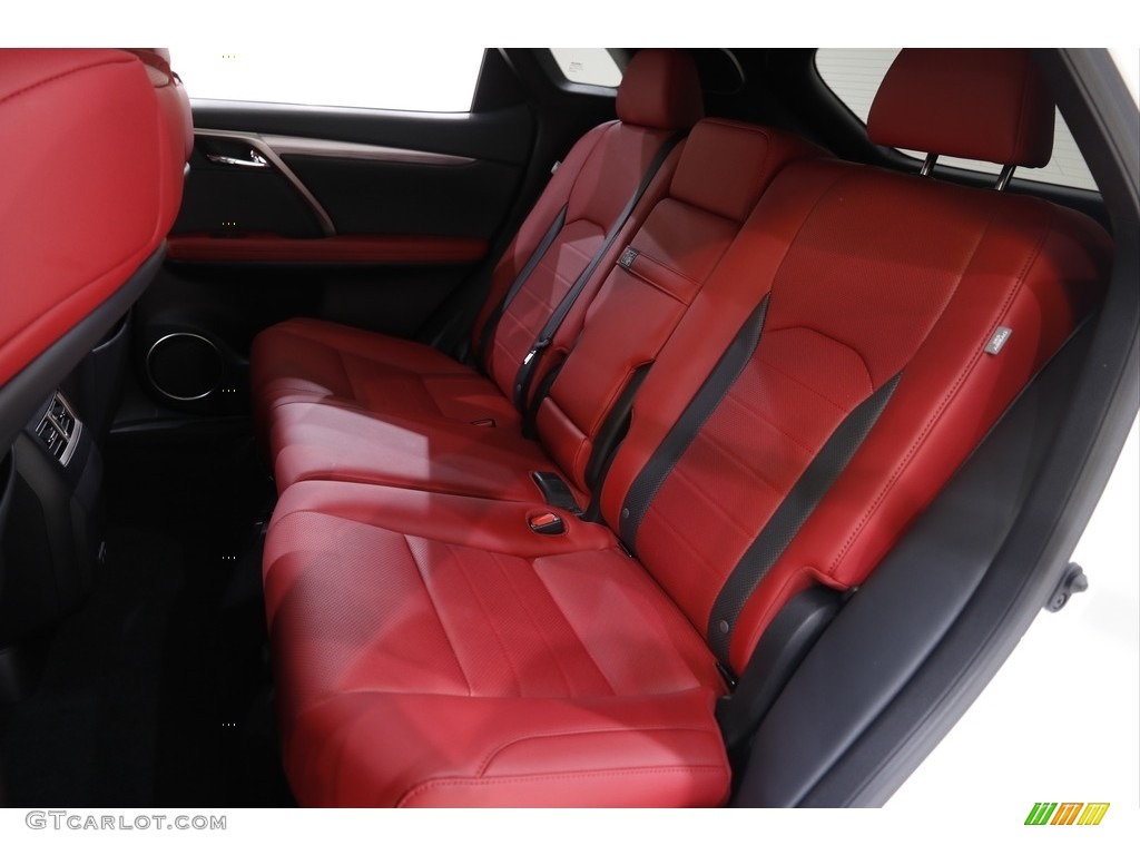 Circuit Red Interior 2020 Lexus RX 350 F Sport AWD Photo #143066608