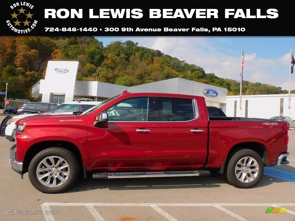 2020 Silverado 1500 LTZ Crew Cab 4x4 - Cajun Red Tintcoat / Jet Black photo #1