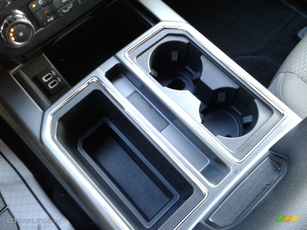 2017 F150 XLT SuperCab 4x4 - Shadow Black / Earth Gray photo #25