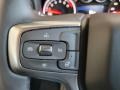Jet Black Steering Wheel Photo for 2021 Chevrolet Silverado 1500 #143068898