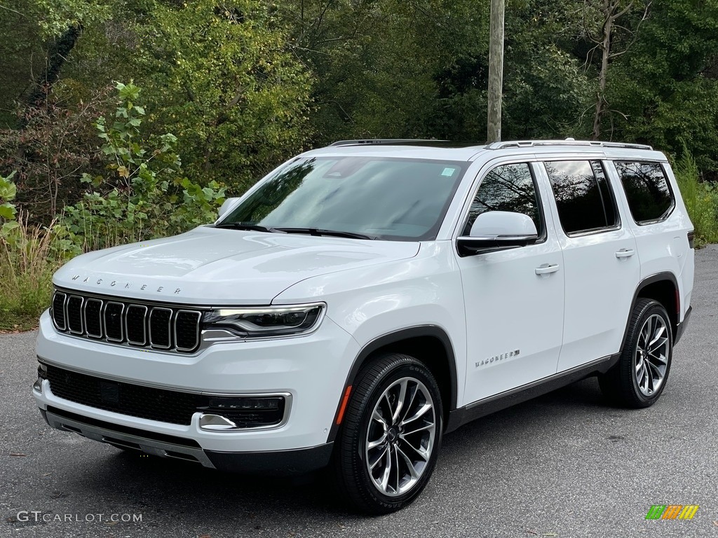 Bright White 2022 Jeep Wagoneer Series III 4x4 Exterior Photo #143068988