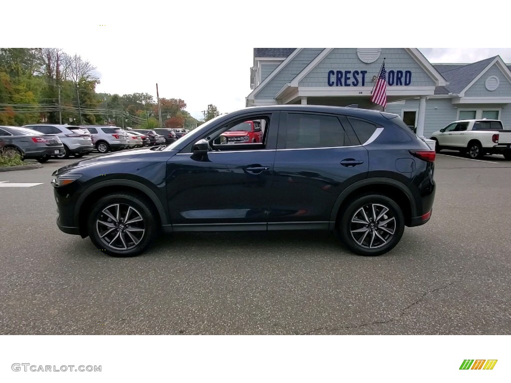 2018 CX-5 Grand Touring AWD - Eternal Blue Metallic / Black photo #4